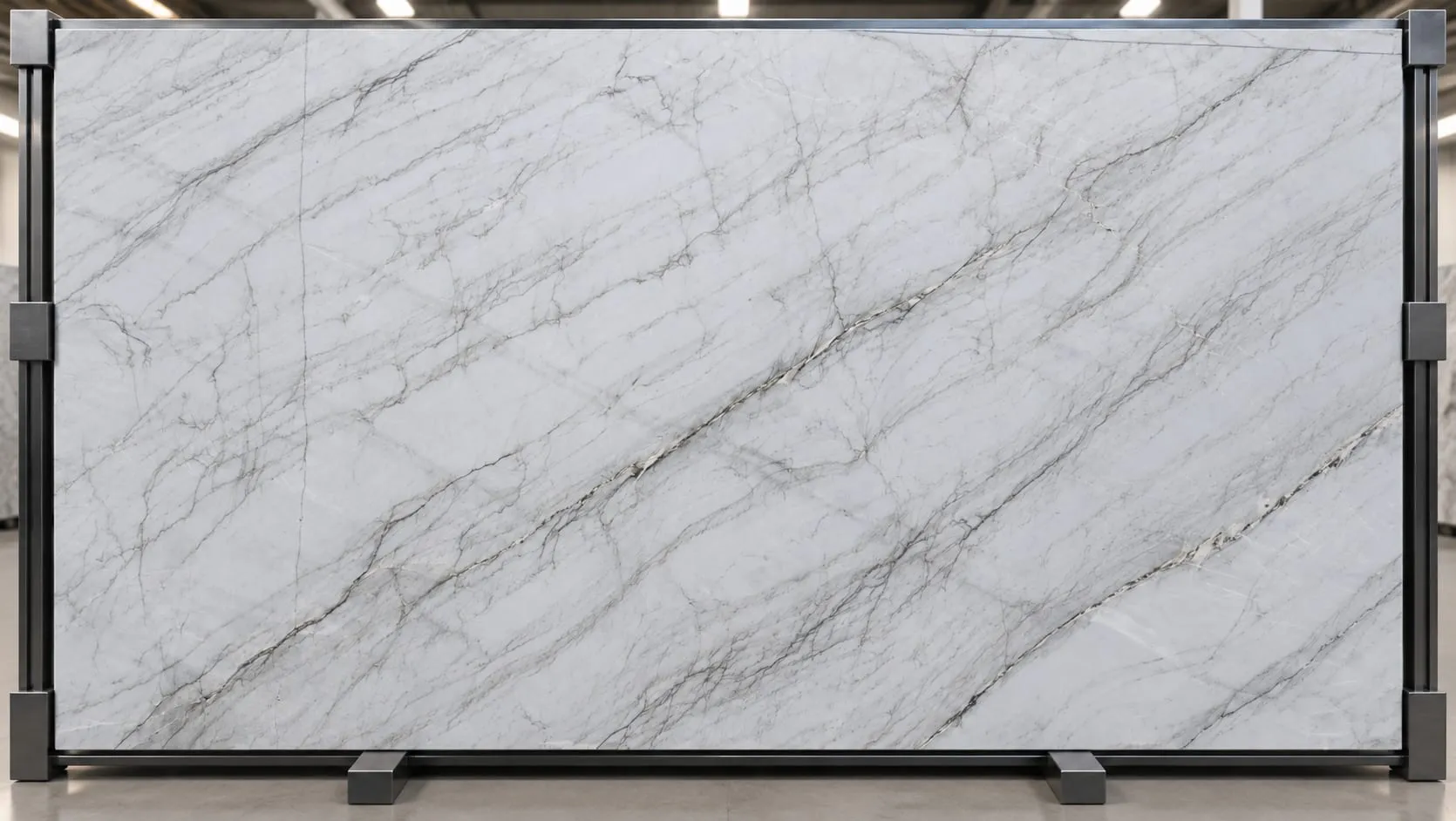 Blues quartzite slab
