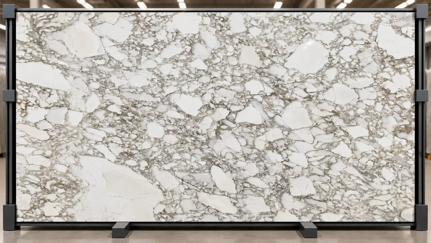 Calacatta marble slab