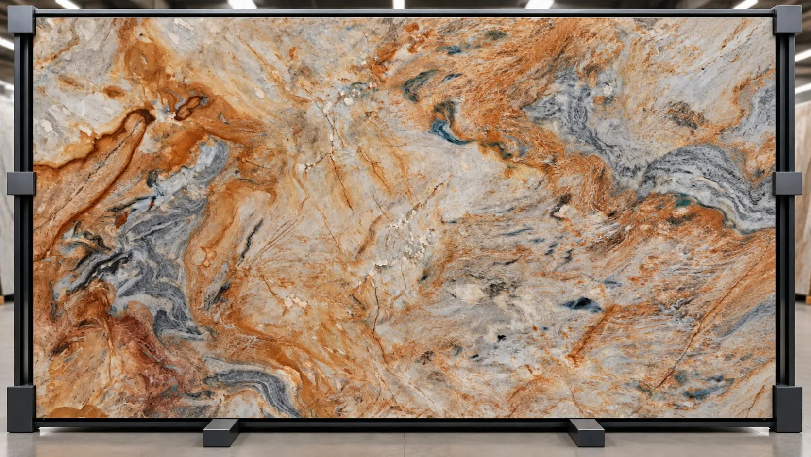 Colibri Blue quartzite slab