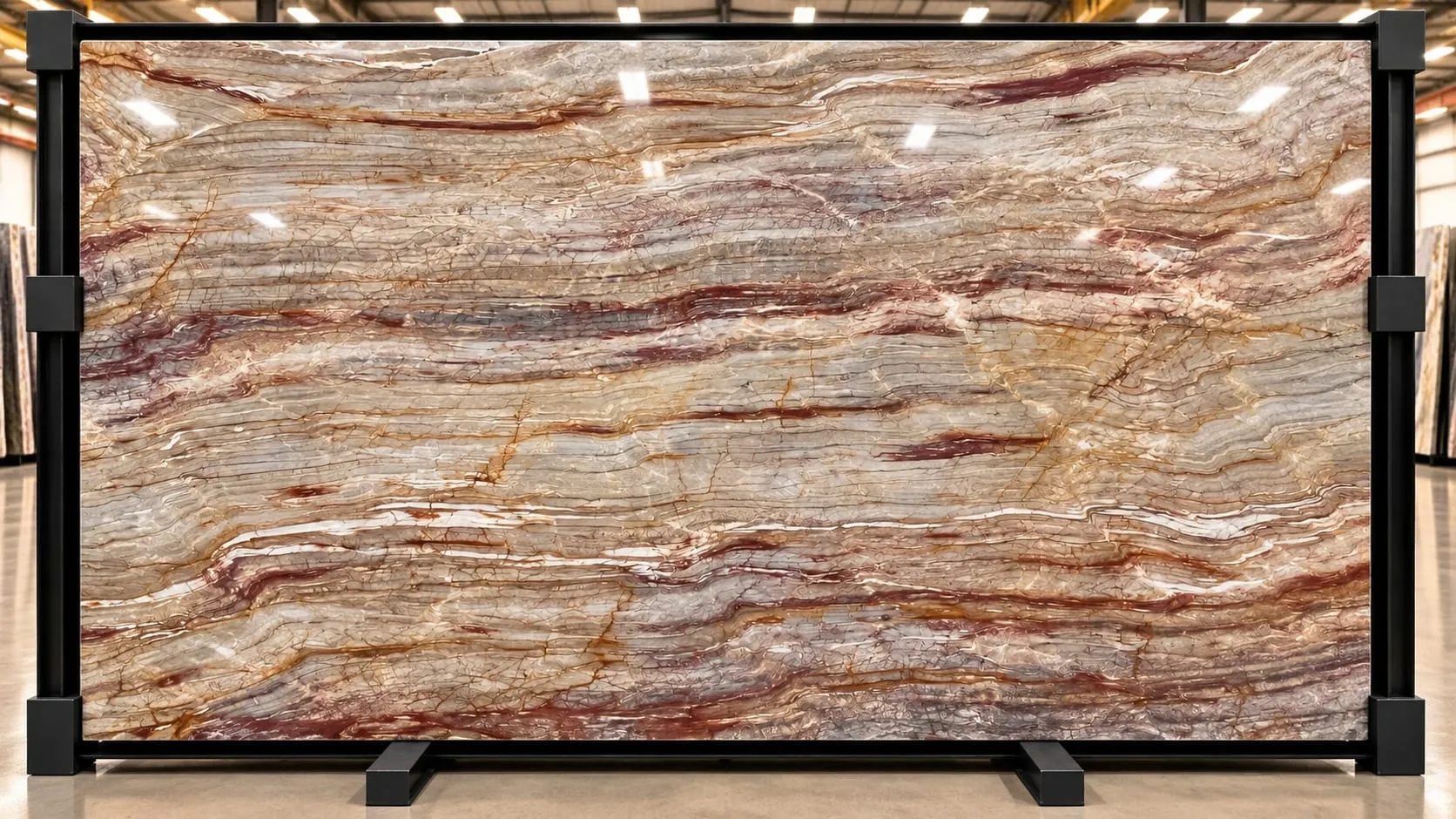 Nacarado quartzite slab