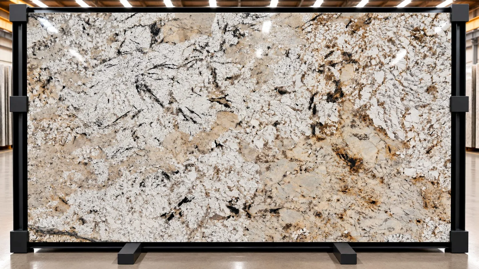 Sienna granite slab