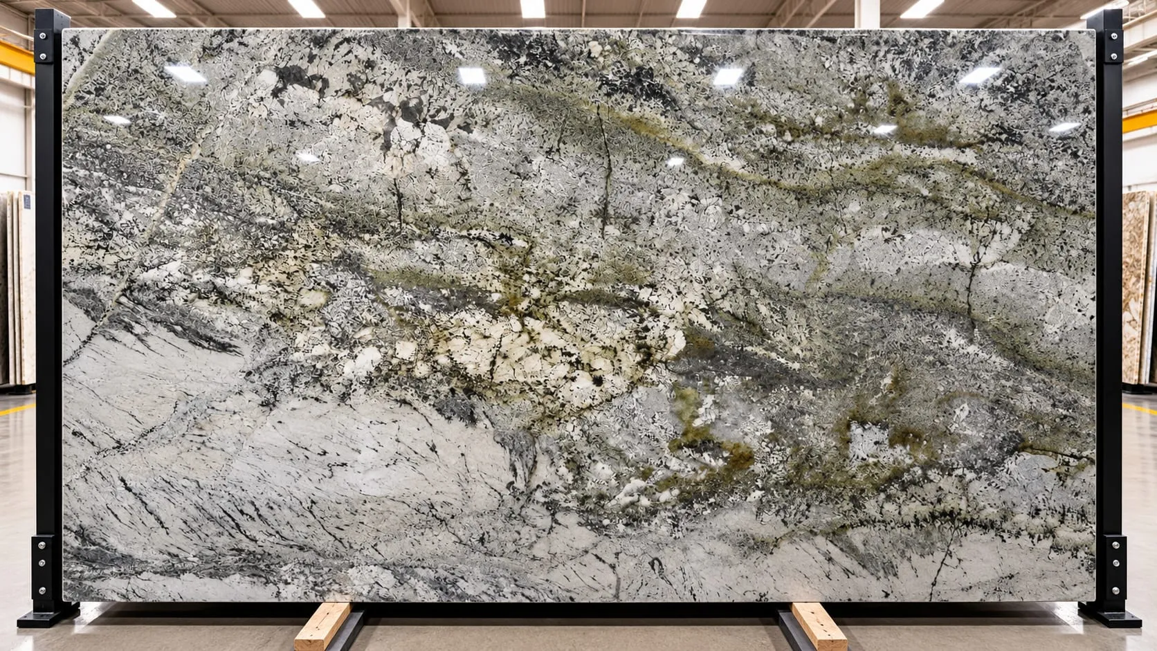 Zion granite slab